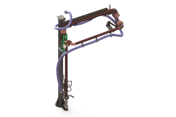 custom Stainless Steel Urea Ammonium Nitrite loading arm custom Stainless Steel Urea Ammonium Nitrite loading arm